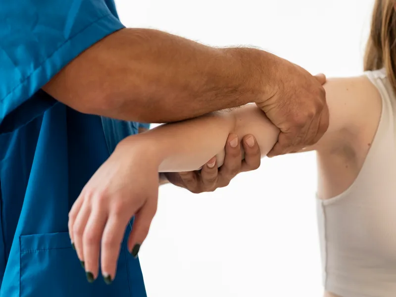 Chiropractic care for elbow pain at Locke Chiropractic & Rehabilitation Center in Winston-Salem