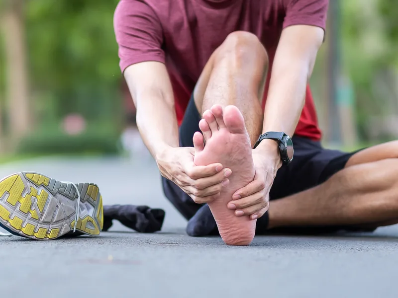 Locke Chiropractic & Rehabilitation Center treating plantar fasciitis in Winston-Salem